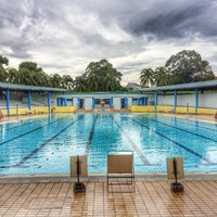 Photo taken at Serangoon Swimming Complex by John A. on 8/28/2014