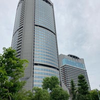 Photo taken at Osaka Amenity Park (OAP) by Dennsyakun on 6/27/2021