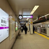 Photo taken at Higashi-Umeda Station (T20) by Dennsyakun on 11/16/2023