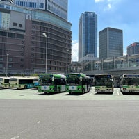 Photo taken at Osaka Sta. Bus Stop by Dennsyakun on 7/25/2023