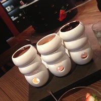 Photo taken at Max Brenner Chocolate Bar by Jessica L. on 5/18/2013