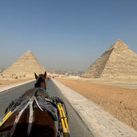 Photo taken at Great Pyramids of Giza by Emtenan M. on 5/16/2024