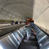Photo taken at Woodley Park-Zoo/Adams Morgan Metro Station by Michael on 7/3/2021