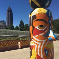 Photo taken at Folk Art Park At Ralph Mcgill &amp;amp; Courtland by Jeff S. on 6/8/2016
