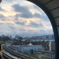 Photo taken at London City Airport DLR Station by Matthias on 1/9/2020
