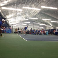 Photo taken at John McEnroe Tennis Academy by Myles J. R. on 7/22/2013