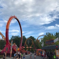 Снимок сделан в Six Flags Great Escape &amp;amp; Hurricane Harbor пользователем Deniz Y. 9/4/2018