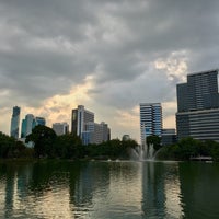 Photo taken at Lumphini Park by Bartek L. on 11/19/2016