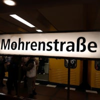 Photo taken at U Mohrenstraße by Jana on 2/8/2020