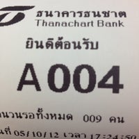 Photo taken at Thanachart Bank by Kik on 10/5/2012