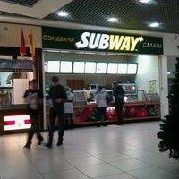 Photo taken at SUBWAY by Евгений Е. on 11/29/2012