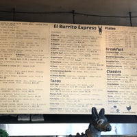 Photo taken at El Burrito Express by Dan W. on 4/24/2019