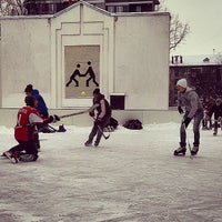 Photo taken at Хоккейный корт by Dmitry S. on 12/27/2014