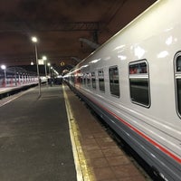 Photo taken at Поезд № 34А/Х Москва — Таллин / Train #34А/Х Moscow — Tallinn by Kirill B. on 2/7/2019