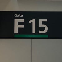 Photo taken at Gate F15 by akos on 7/28/2019