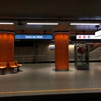 Photo taken at Metro 6 Elisabeth - Koning Boudewijn by akos on 6/21/2019