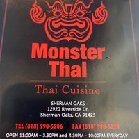 Photo taken at Monster Thai by Ray Q. on 7/2/2021