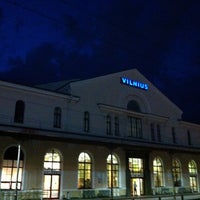 Photo taken at Vilnius Train Station by Vasily S. on 5/10/2013