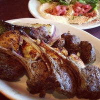 Photo taken at Albasha Greek &amp;amp; Lebanese Restaurant by Barbara on 4/4/2013
