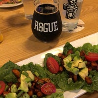 Photo taken at Rogue Ales Public House &amp; Distillery by A K. on 1/31/2020