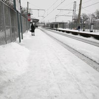 Photo taken at Платформа Бутово by Павел А. on 2/14/2021