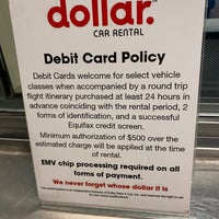 4/20/2023 tarihinde Bkwm J.ziyaretçi tarafından Dollar Rent A Car'de çekilen fotoğraf