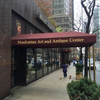 Photo taken at Manhattan Art &amp;amp; Antique Center by Jeffrey H. on 5/1/2014