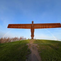 Photo taken at Angel of the North by Antonio on 12/28/2023