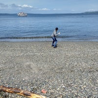 Photo taken at Alki Beach Neighborhood by Beth N. on 4/26/2019