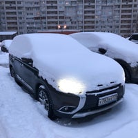 Photo taken at Стоянка во дворе by null n. on 2/7/2018
