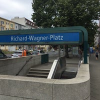 Photo taken at Richard-Wagner-Platz by null n. on 6/24/2017
