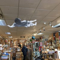 Photo taken at Rodney&amp;#39;s Bookstore by Emilie on 1/13/2018