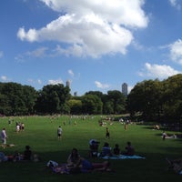 Photo taken at Sheep Meadow by Marivic G. on 9/19/2015