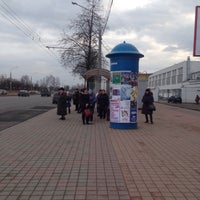 Photo taken at Остановка «Камвольный Комбинат» by Vavyorka on 2/28/2017