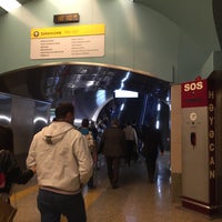 Photo taken at Sahil Metrostansiyası by Vavyorka on 10/18/2018