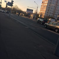 Photo taken at Остановка «Улица Столетова» by Kate S. on 10/18/2016