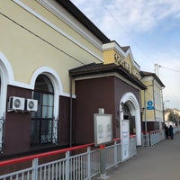 Photo taken at Ж/Д станция Сергиев Посад by Руслан К. on 11/13/2018