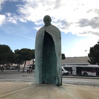 Photo taken at Conversations - Monument to John Paul II by Skríč on 1/19/2019