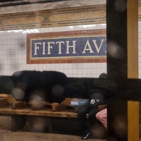 Photo taken at MTA Subway - 5th Ave/59th St (N/R/W) by thomas c. on 4/29/2023