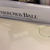 Photo taken at Farrow &amp;amp; Ball by Cass on 12/8/2012