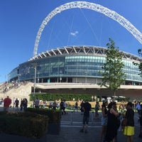 Photo taken at Wembley Stadium by Colette M. on 7/4/2015