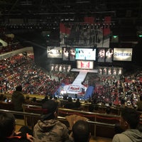 Photo taken at Ryogoku Kokugikan by DJ teru on 12/31/2014