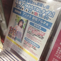 Photo taken at アニメガ 新宿アルタ店 by とちぎ on 7/27/2014