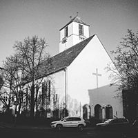 Photo taken at Lindenkirche by Nemoflow on 1/5/2017