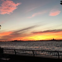 Photo taken at Battery Park City Esplanade by Lena on 10/29/2015