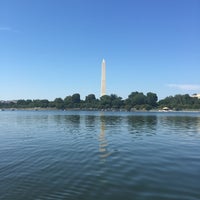 Photo taken at Tidal Basin Paddle Boats by Rae on 8/15/2015