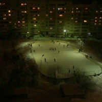 Photo taken at Каток (хоккейная коробка) by Ni0l K. on 1/2/2013