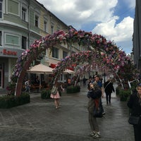Photo taken at Kuznetsky Most Street by Nat on 5/4/2016