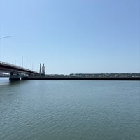 Photo taken at 銚子大橋 by 野比 の. on 4/28/2024