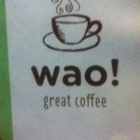 รูปภาพถ่ายที่ Wao! Great Coffee โดย Paco C. เมื่อ 7/17/2013
